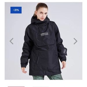 Snowverb Snowboard Jacket; Brand New; Black Medium